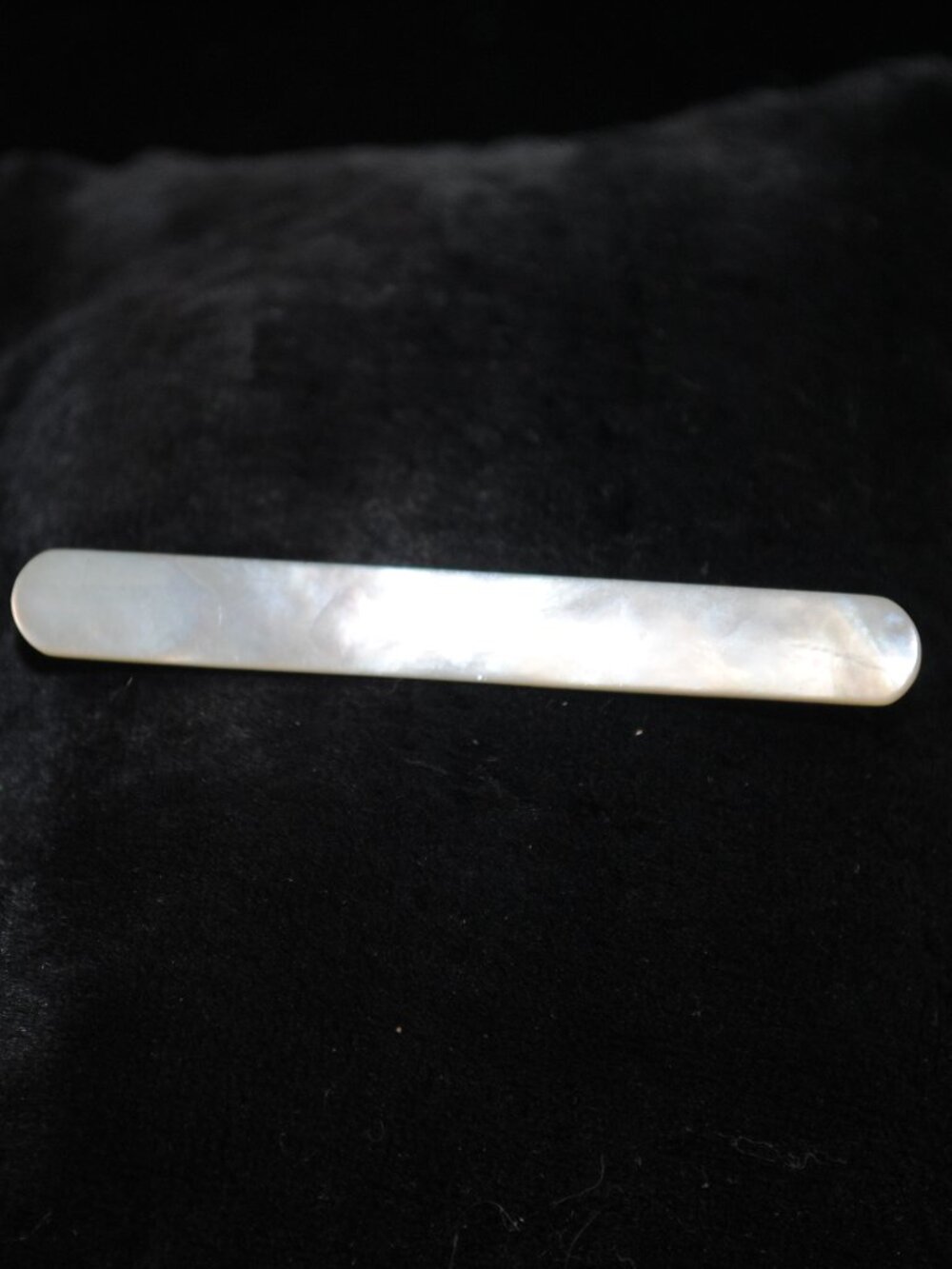Antique Mother of Pearl Shell Bar Pin / Brooch